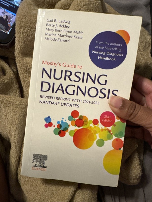 Mosby’s Guide to Nursing Diagnosis, 6th Edition Revised Reprint with 2021-2023