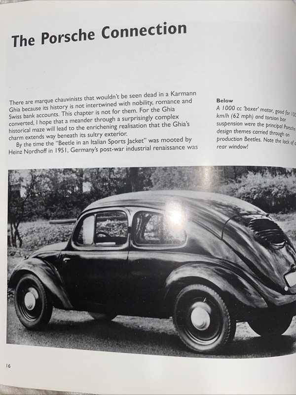 Osprey Colour Library: Kharman Ghia by Stuart Johnston (1995, Trade Paperback) gallery