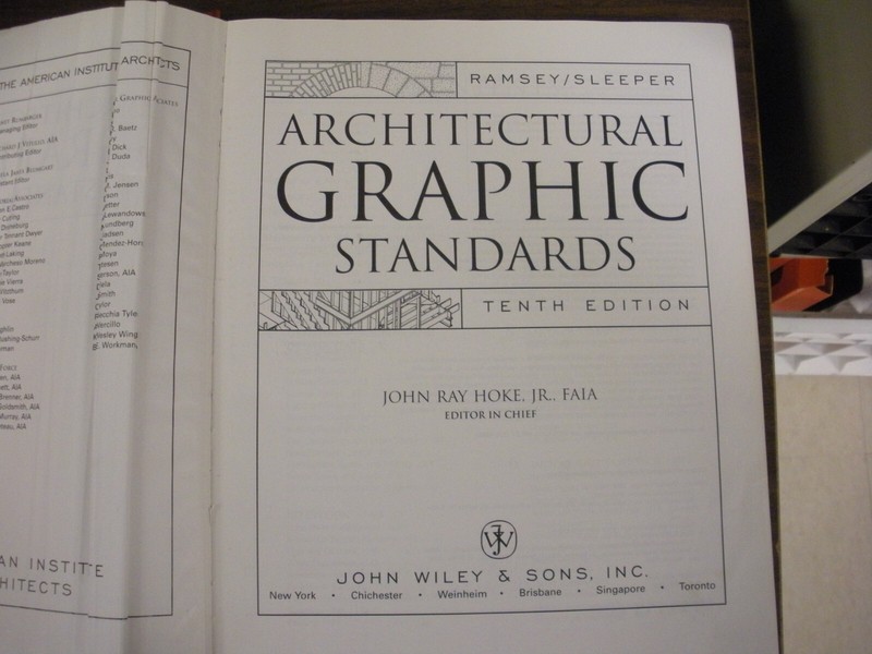 Architectural Graphic Standards by Harold Reeve Sleeper and Charles George gallery