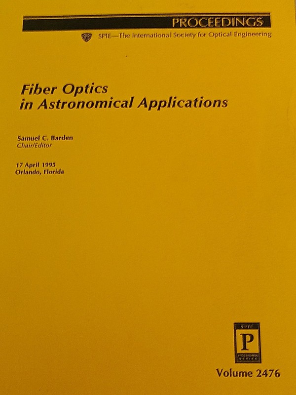 Fiber Optics in Astronomical Applications