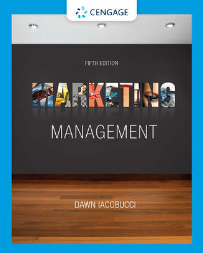 Marketing Management – Paperback By Iacobucci, Dawn – VERY GOOD