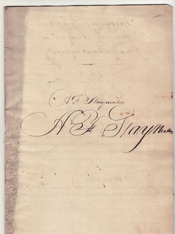 Orig 1837 Collection of Handwritten GEOMETRY PROBLEMS in SURVEYING - 28 pages gallery