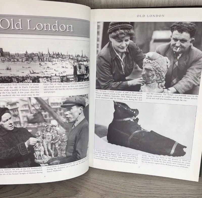 London: Moments in Time by Popperfoto (Hardcover, 1997) Hardback Rupert Matthews