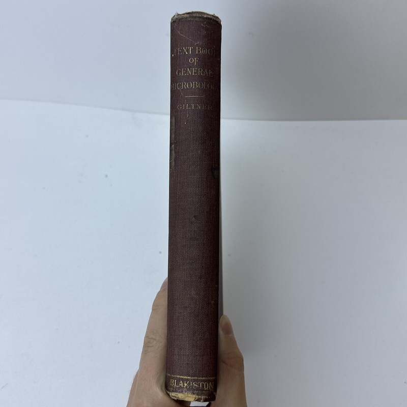Textbook of General Microbiology Ward Glitner 1928 Michigan State College Prof gallery