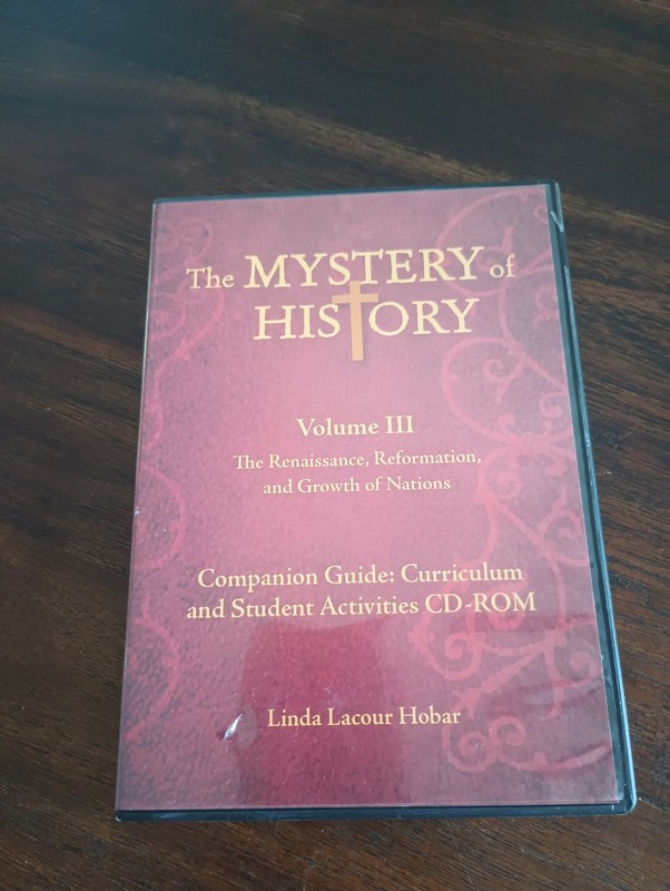 The Mystery of History Vol 3 Companion Guide CD Activities and Quizzes