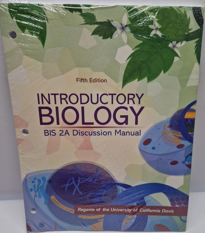 Introductory Biology BIS 2A Fifth Edition Regents Kendall Hunt Biology Manual