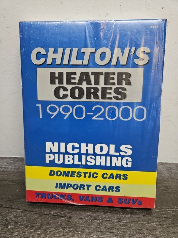 Chilton Quick Reference Ser.: Heater Core Service 1990-2000 by Chilton…