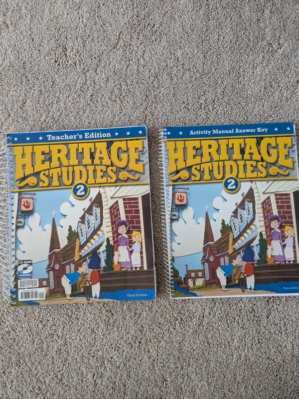BJU Press Heritage Studies 2 Teacher Edition Text And Activities Answer Key