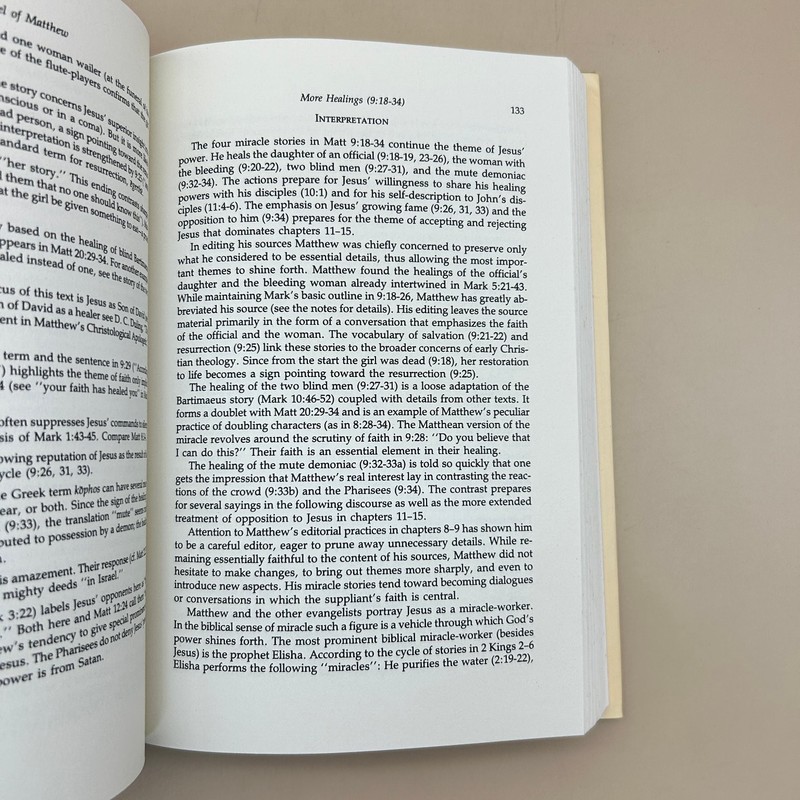 Gospel of Matthew Harrington 1991 Sacra Pagina Biblical Commentary Liturgical gallery