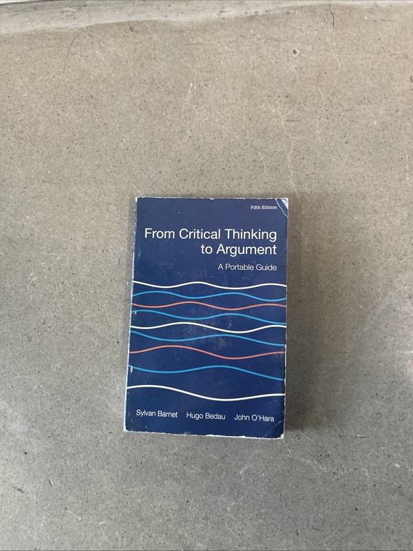 From Critical Thinking Fifth Edition