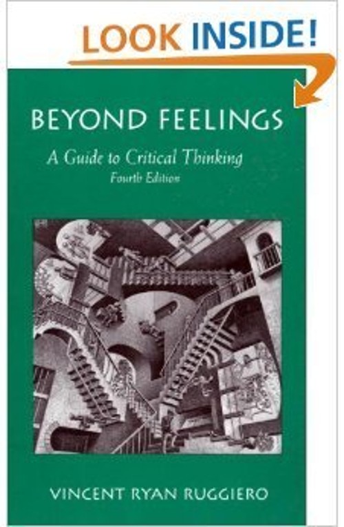 Beyond Feelings : A Guide to Critical Thinking Paperback Vincent