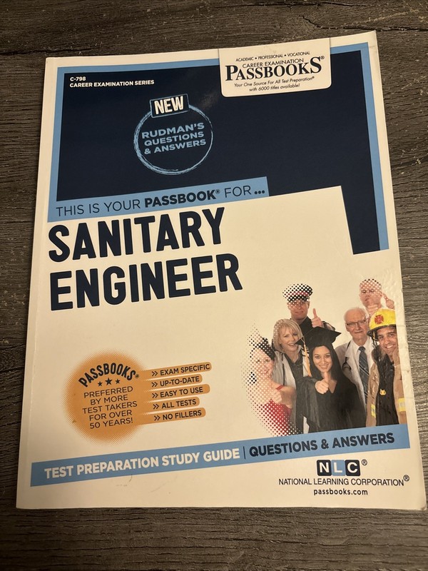 Career Examination Ser.: Sanitary Engineer (C-798) : Passbooks Study Guide by…