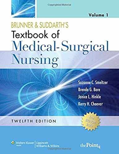 Brunner & Suddarth’s Textbook – Hardcover, by Smeltzer Suzanne C.; – Very Good c