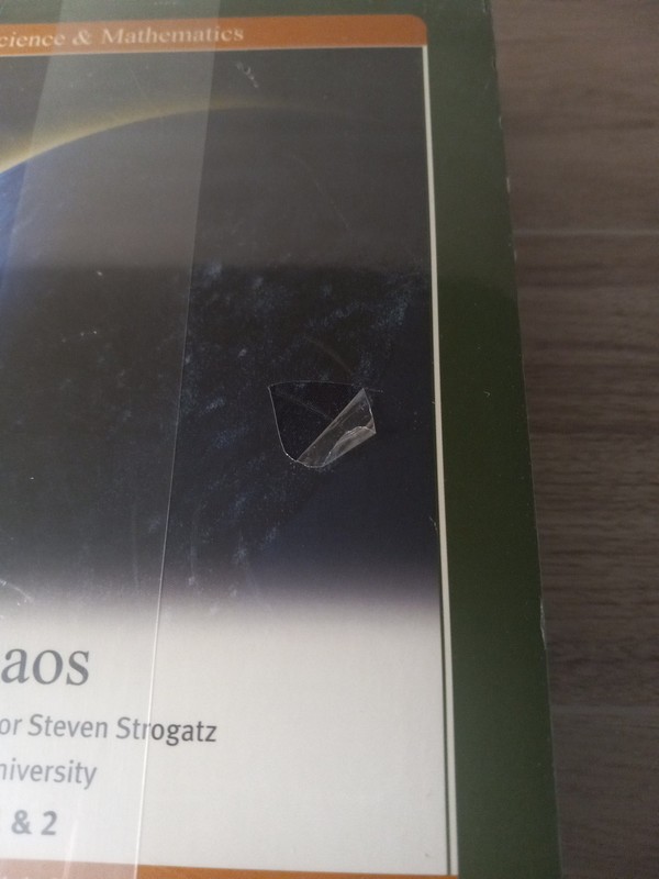 NEW ~ Chaos ~ The Great Courses ~ Steven H Strogatz ~ DVD Set and Course Book gallery