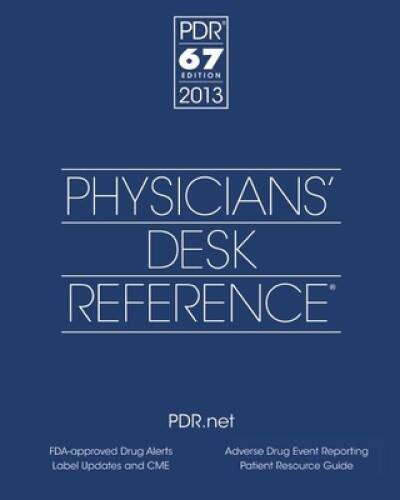 Physicians’ Desk Reference 2013 – Hardcover By PDR Staff – VERY GOOD