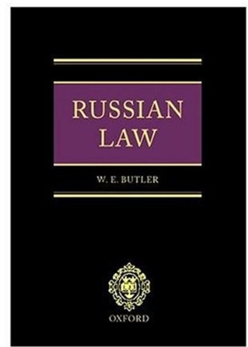 Russian Law [Hardcover] [1999] Butler, William E.
