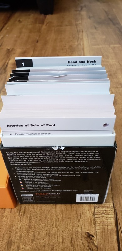 NETTER'S ANATOMY Flash Cards Second Edition By John T. Hansen gallery