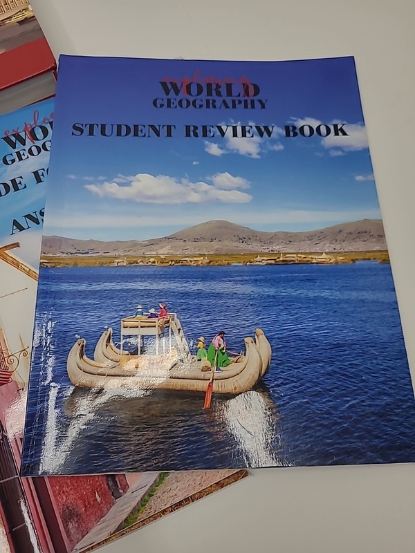 Notgrass Exploring World Geography Vol 1&2, Gazetter, Student Review Book gallery