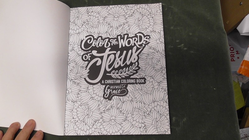 Color the Words of Jesus: A Christian Coloring Book - paperback Inspired To ... gallery