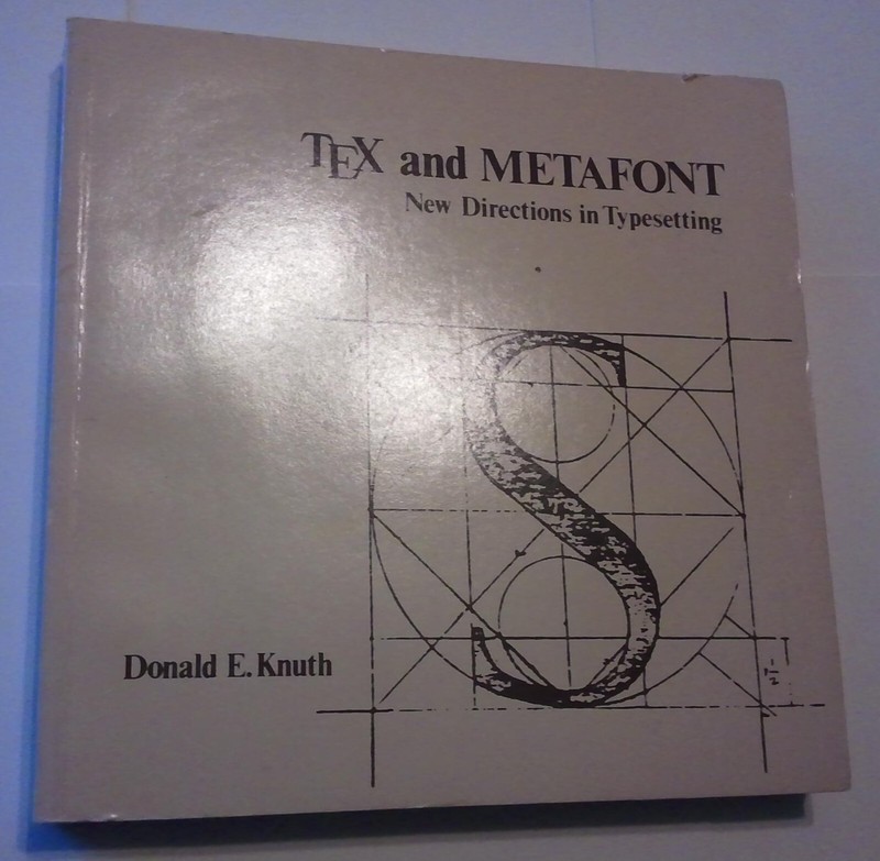 Tex and Metafont New Directions in Typesetting SC Donald E Knuth 1979 1st print gallery