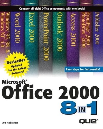 Microsoft Office 2000 – 8 in 1 by Wempen, Faithe Paperback / softback Book The