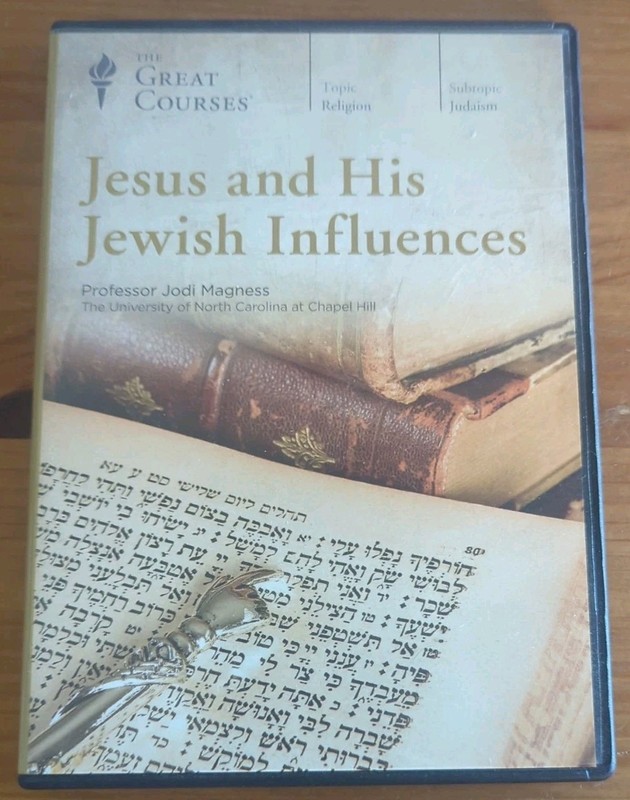 Great Courses: Jesus and His Jewish Influences by Jodi Magness (2015, 4-DVD Set)