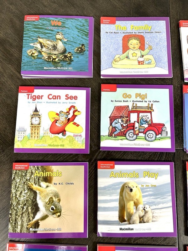 115 Leveled Readers Smart Learning Books Kindergarten Homeschool Mcgraw Hill gallery