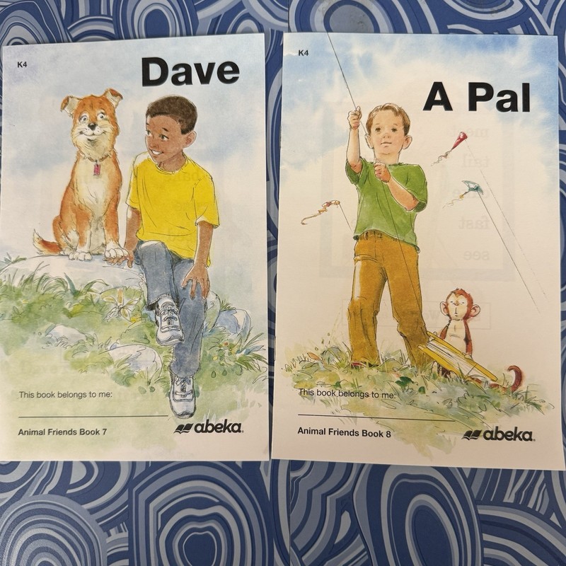 Abeka Animal Friends Book Set incl. 8 Booklets Readers Homeschool Reading NEW gallery