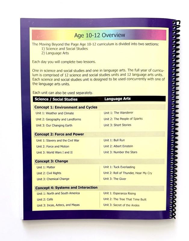 Moving Beyond the Page 10-12 Concept 3, Unit 1 - MATTER - Science/Social Studies gallery