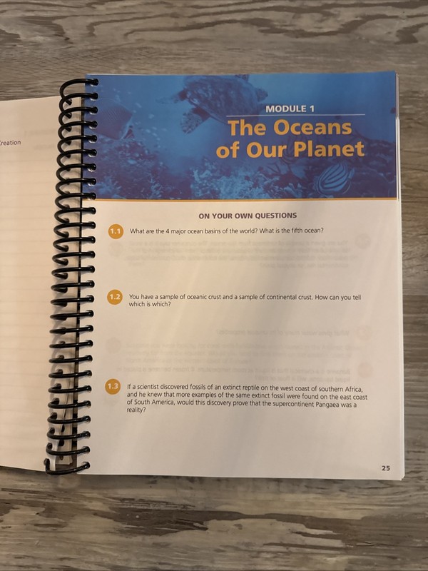 Apologia Exploring Creation with Marine Biology 2nd Ed. Student Notebook - NEW! gallery