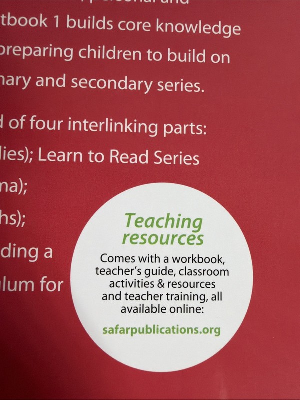 Safar Islamic Studies Textbook 1 / - Workbook 1 AVAILABLE ONLINE gallery