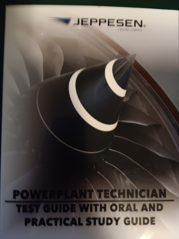POWERPLANT TECHNICIAN TEST GUIDE@ @ – Paperback, by Jeppesen – Very Good