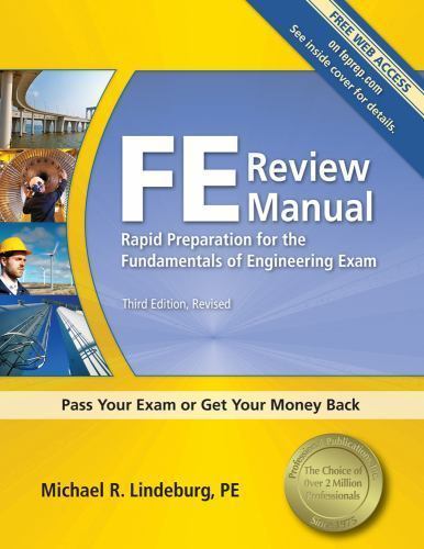 PPI FE Review Manual: Rapid Preparation for the Fundamentals of Engineering Exa