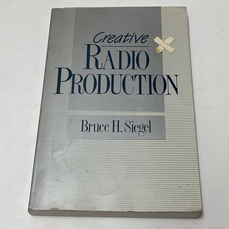 Creative Radio Production by Siegel, Bruce Paperback Free Shipping!