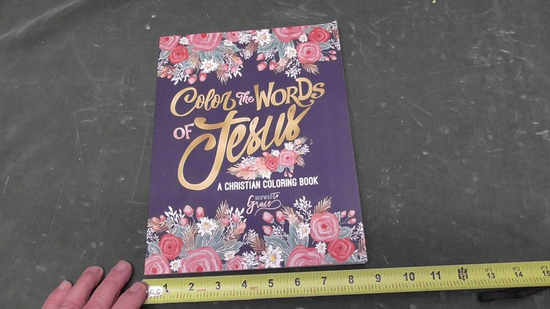 Color the Words of Jesus: A Christian Coloring Book - paperback Inspired To ... gallery