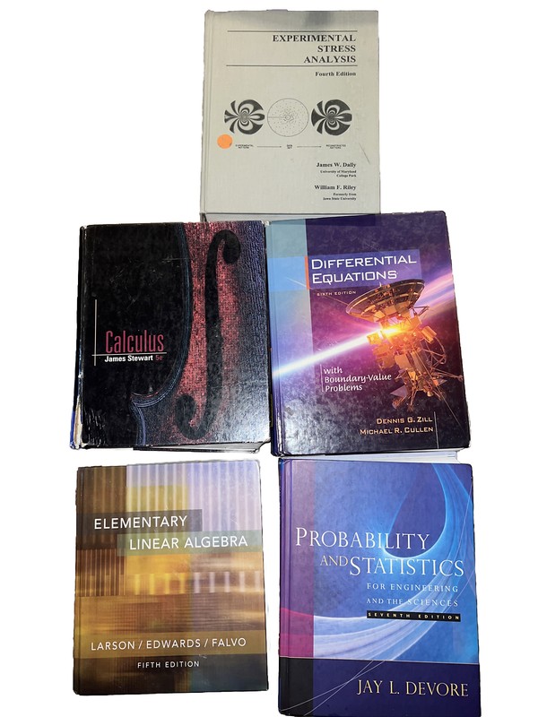 Lot Experimental Stress Analysis Dally Riley Calculus Differential ￼Statistics