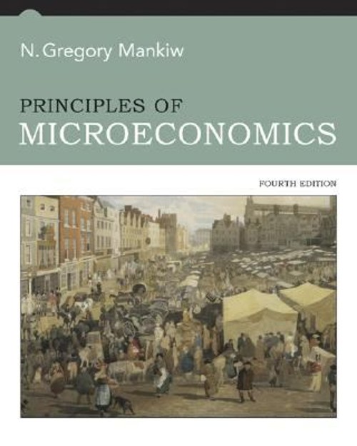 Principles of Microeconomics Paperback N. Gregory Mankiw