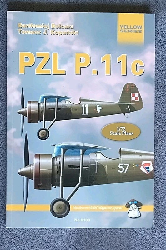 PZL P.11 Thomasz J Kopanski Mushroom Model Publications Very Rare Book