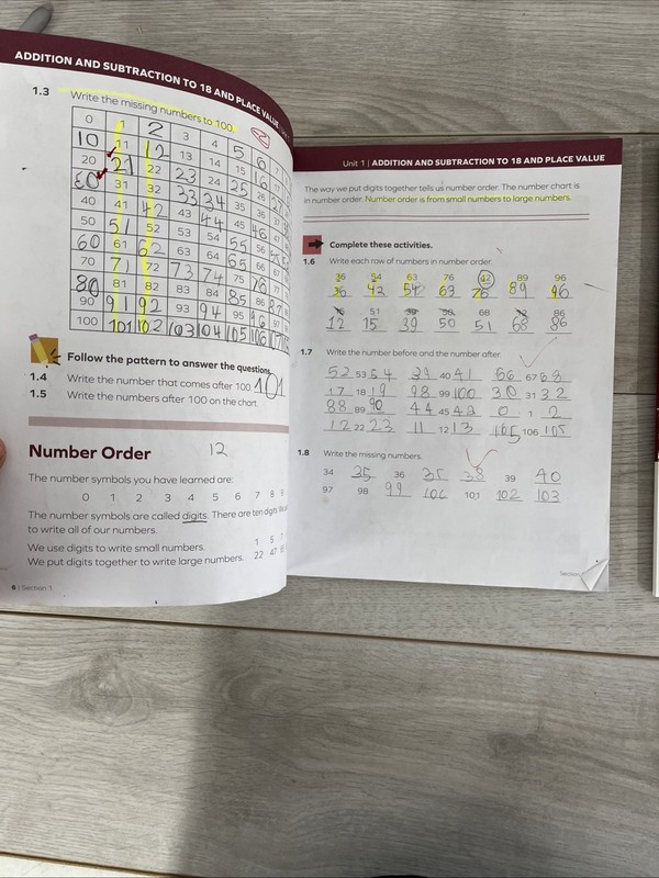 AOP Lifepac Math Curriculum Kit 3rd Grade Textbook Mathematics Book gallery