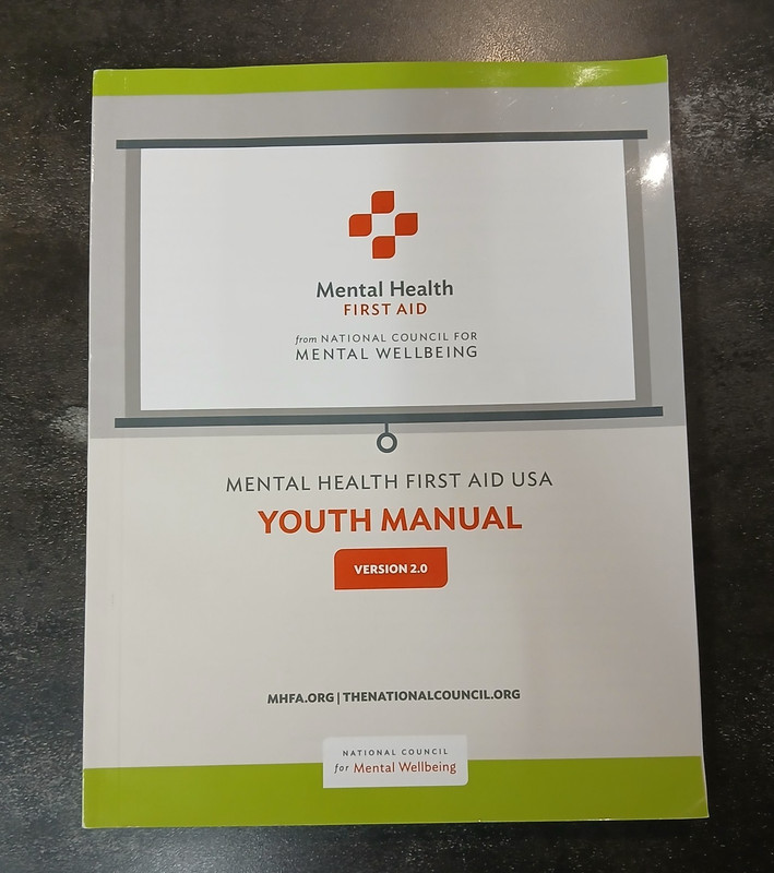 Mental Health First Aid USA Youth Manual Version 2.0 ~Paperback