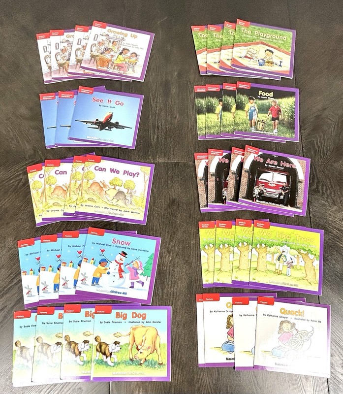 115 Leveled Readers Smart Learning Books Kindergarten Homeschool Mcgraw Hill gallery