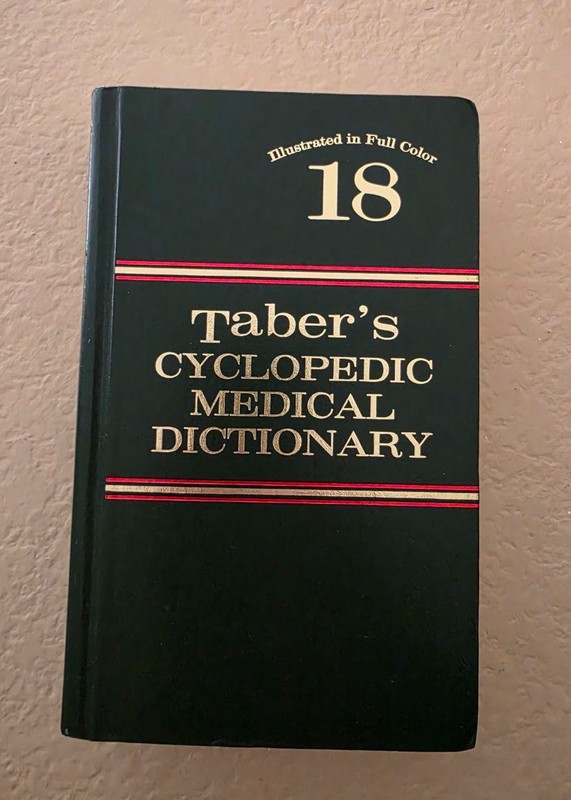 Taber’s Cyclopedic Medical Dictionary by Clayton L. Thomas (1997, Hardcover)