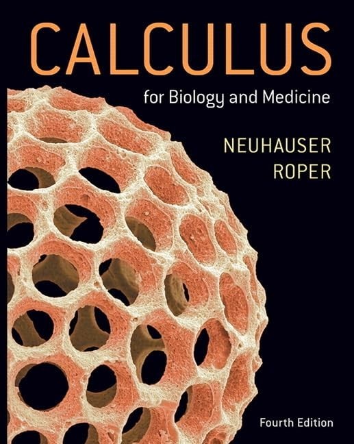 Calculus For Biology and Medic – ACCEPTABLE