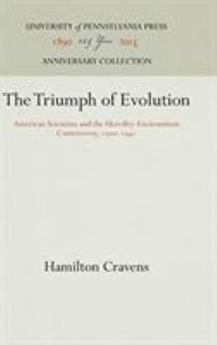 The Triumph of Evolution: American Scientists and the Heredity-Environment C…