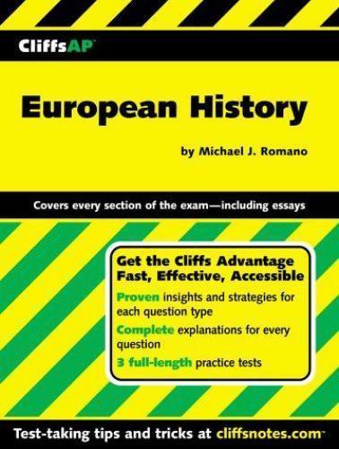 CliffsAP European History by Romano, Michael J., Ph.D.