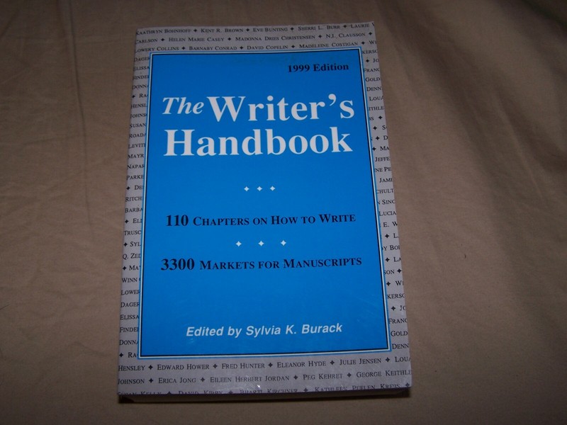 The Writer’s Handbook, 1999 Edition edited by Sylvia K. Burack ©1998 paperback