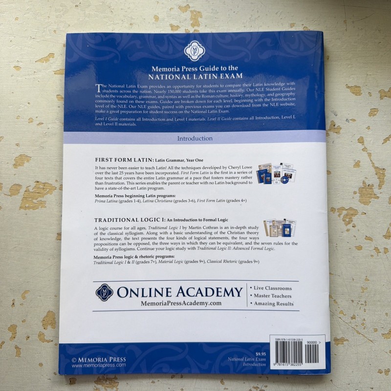 Memoria Press Guide to the National Latin Exam Introduction gallery