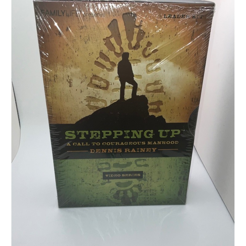 FamilyLife Stepping Up Leader Kit Dennis Rainey Video Series Men's Study New gallery