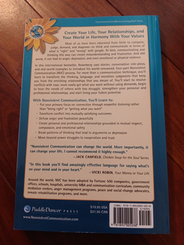 Nonviolent Communication: A Language of Life by Marshall B. Rosenberg gallery