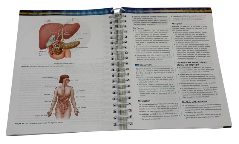 Medical Terminology for Health Professions 8th Ed Ehrlich Cengage Spiral gallery